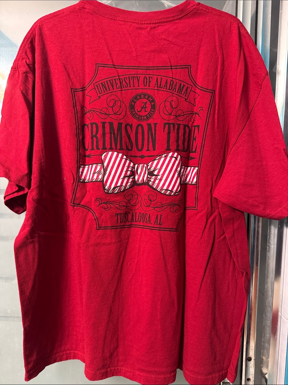 Alabama Crimson Tide Bow Tee 2XL